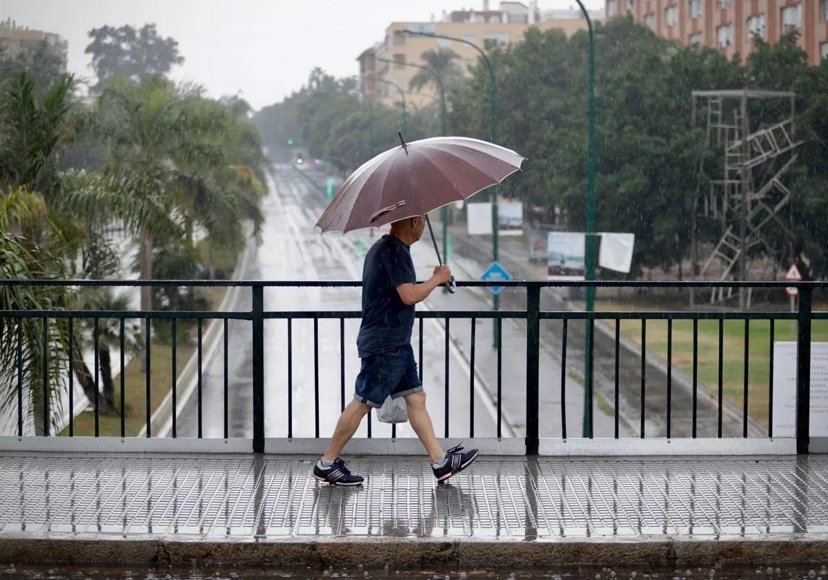 Lluvia orográfica en Málaga esta semana: estos son los días con más probabilidad