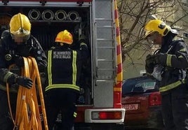 Herida por quemaduras una persona en el incendio de una vivienda en Málaga capital