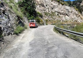 Imagen de una de las carreteras en las que se va a actuar en la Axarquía.