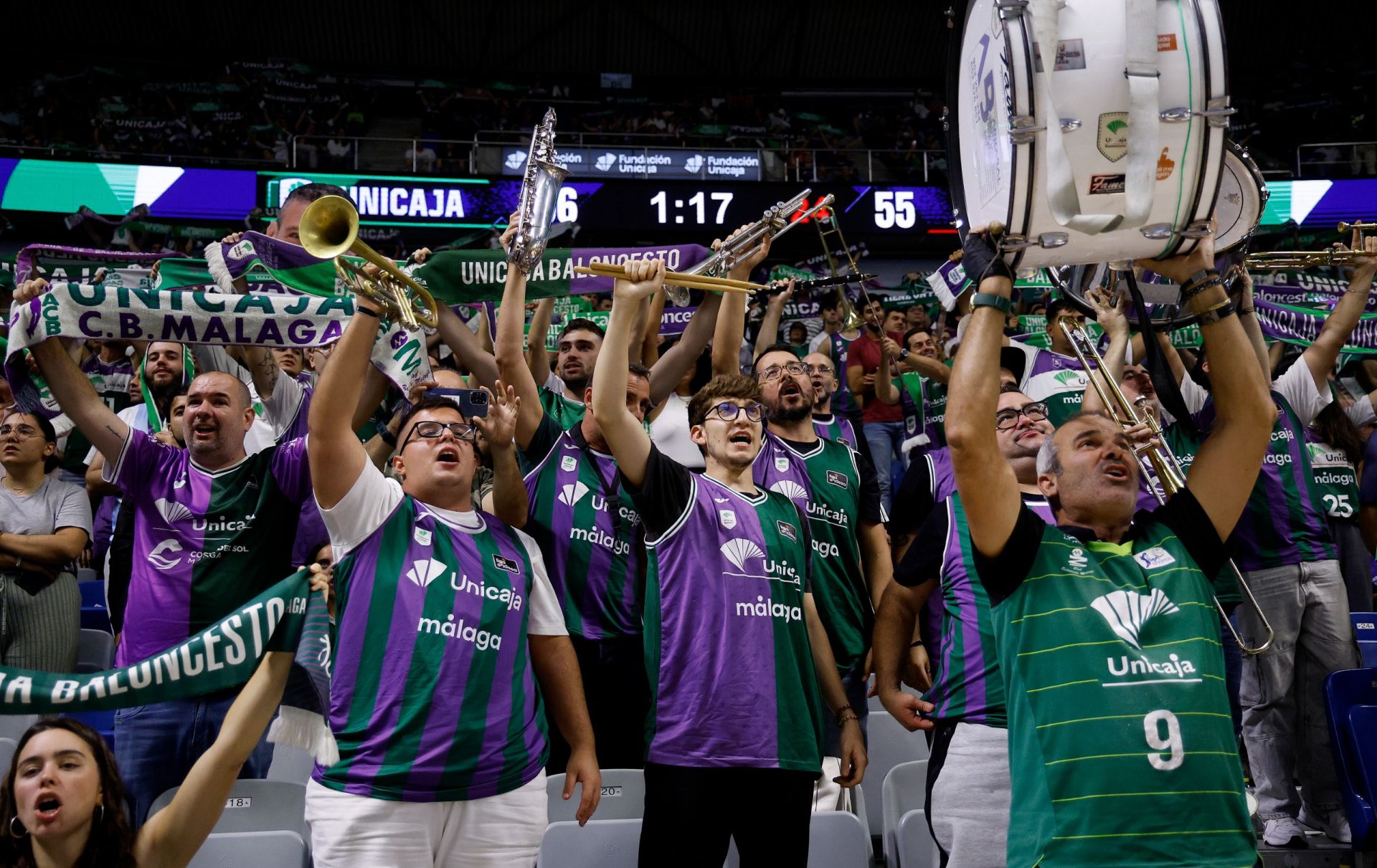 El Unicaja - Aliaga Petkimspor. en imágenes