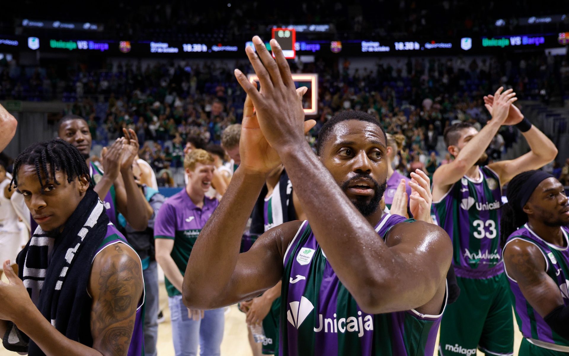 El Unicaja - Aliaga Petkimspor. en imágenes