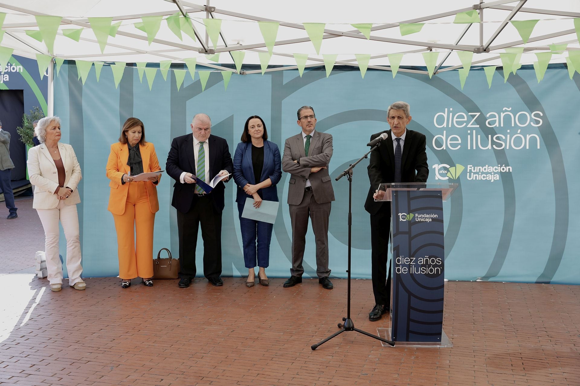 La inauguración del Espacio Fundación Unicaja, en imágenes