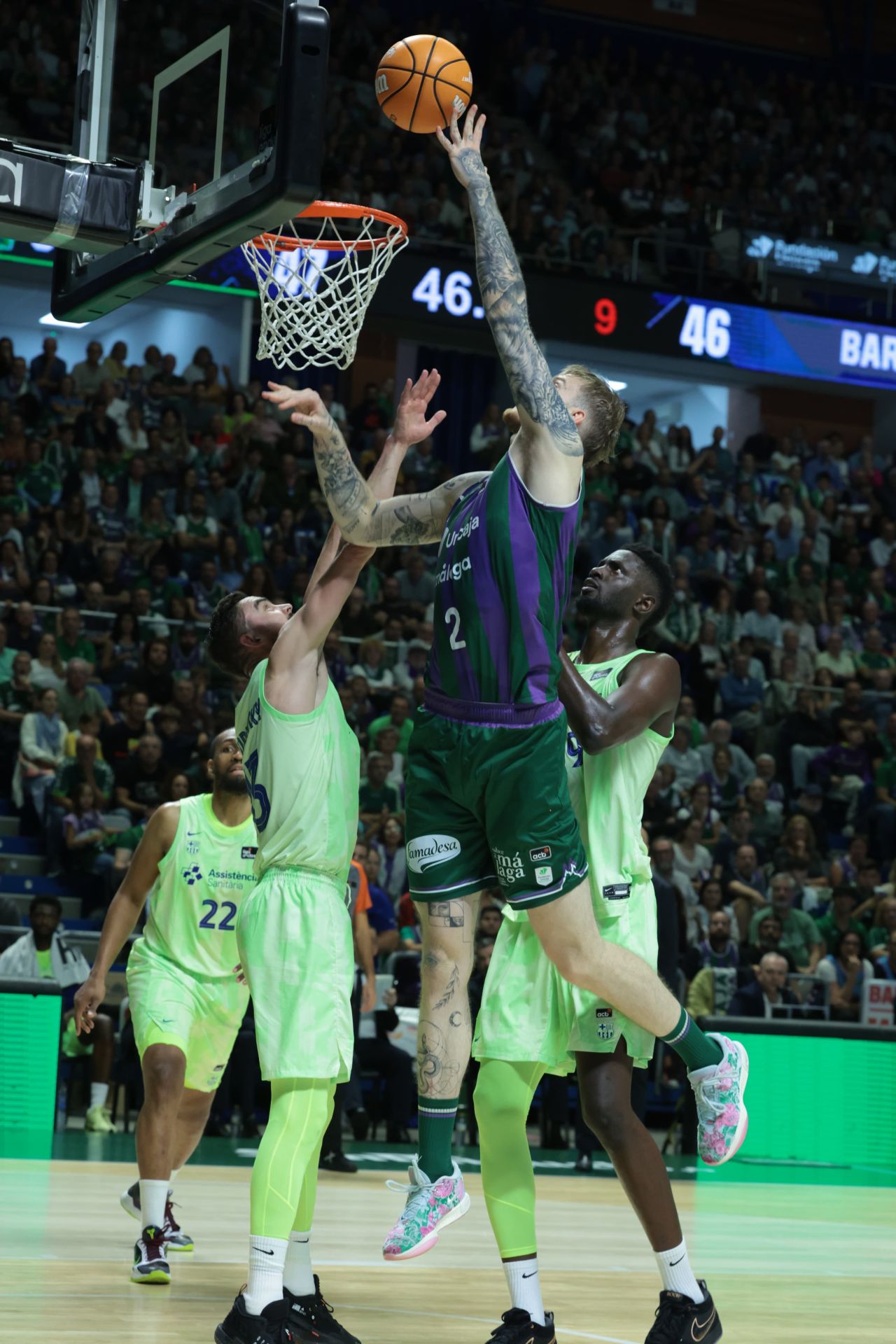 El Unicaja-Barça, en imágenes