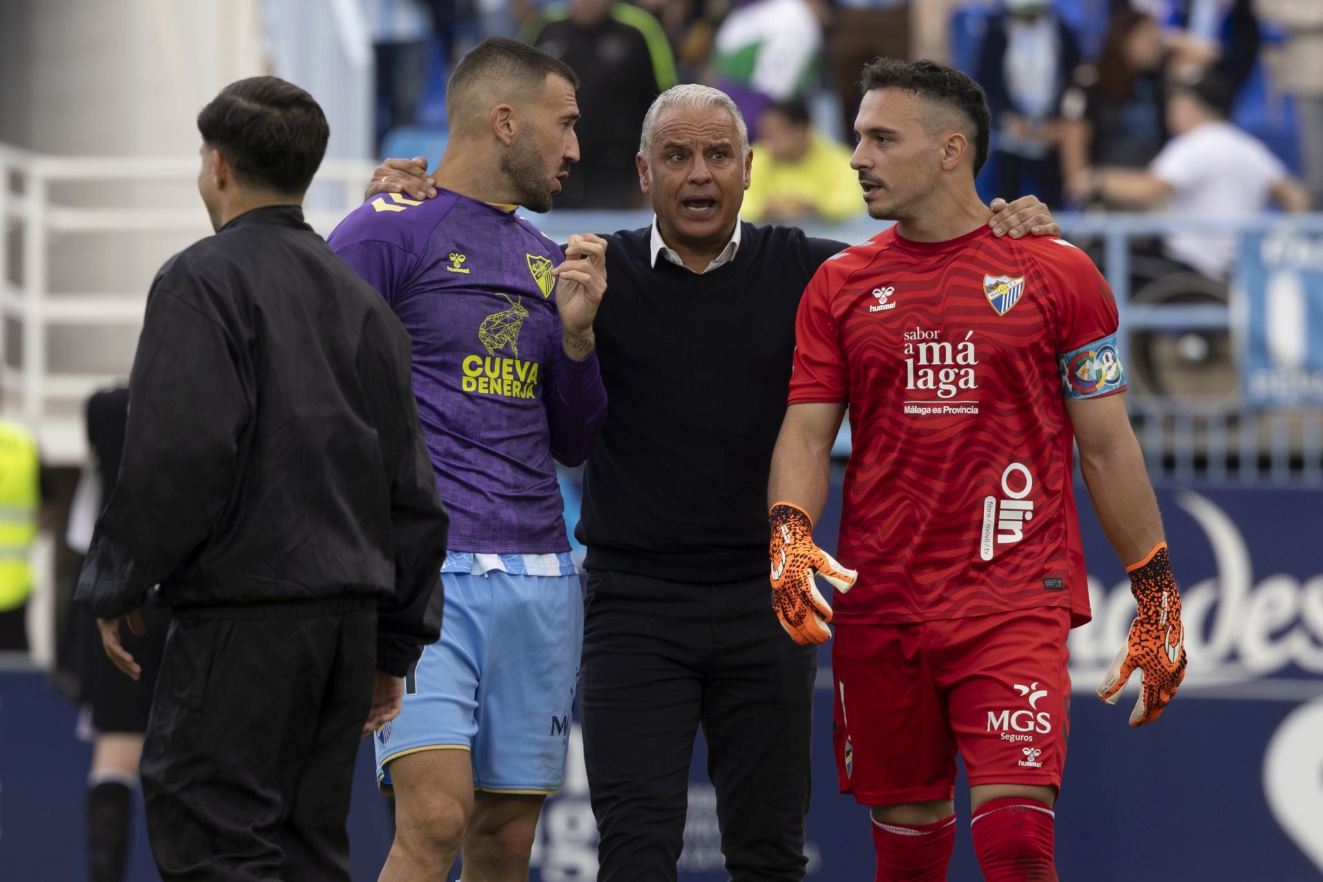 El Málaga-Eibar, en imágenes