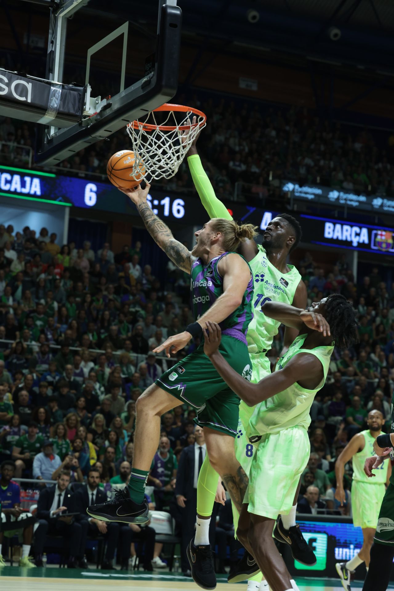 El Unicaja-Barça, en imágenes