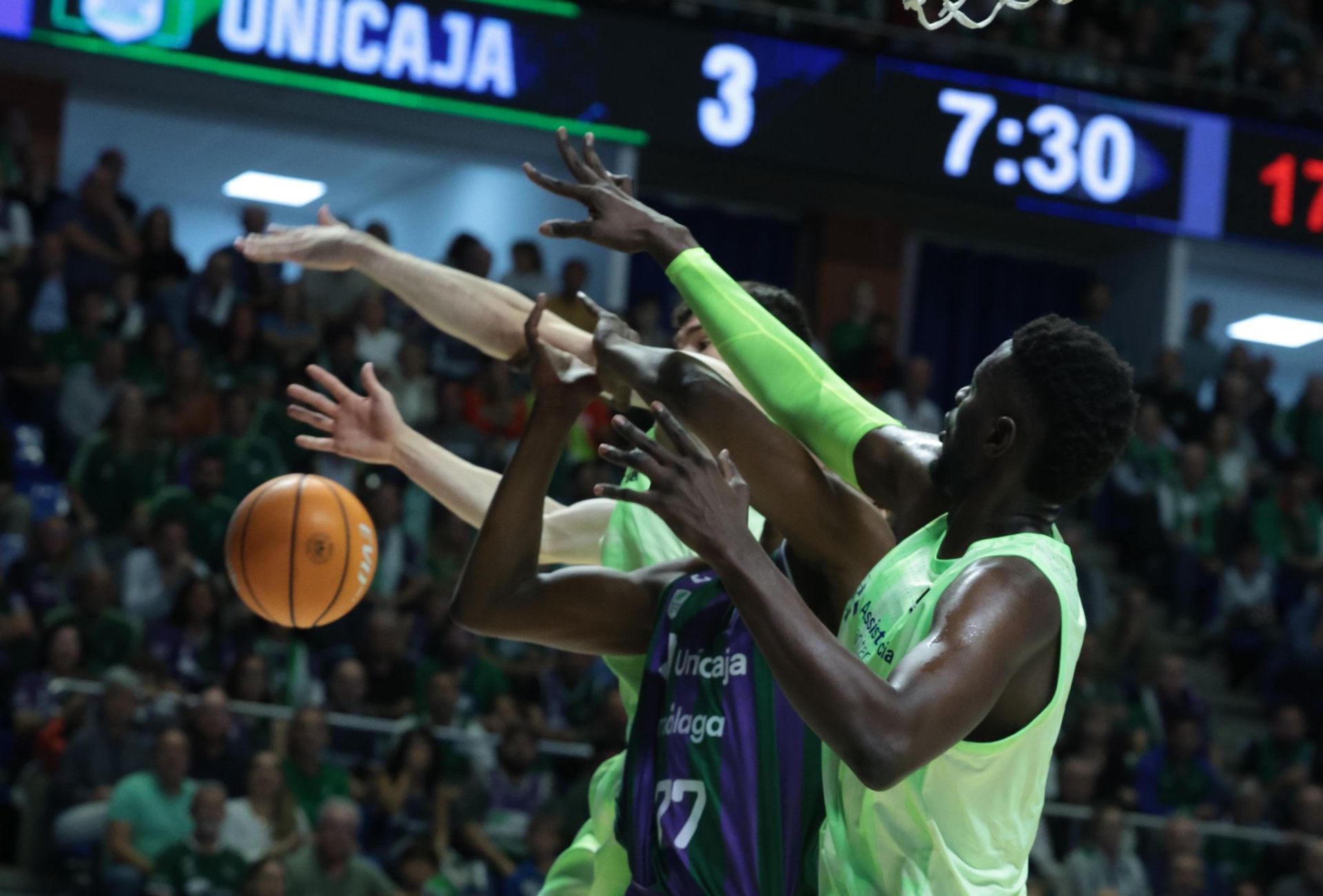 El Unicaja-Barça, en imágenes