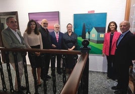 María Luisa Beneytez Maesa gana el Certamen de Pintura del Real Club Mediterráneo con 'Black Night'