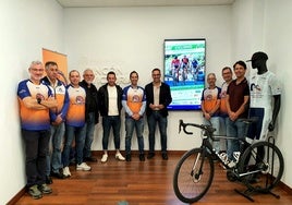 Presentación de la clásica ciclista en el Ayuntamiento.