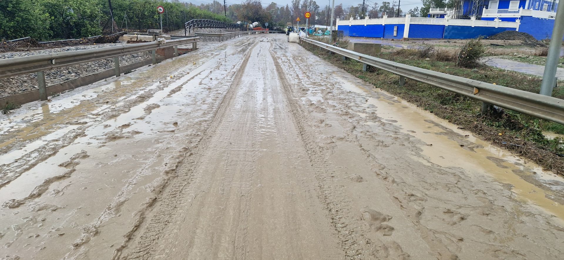 Labores de limpieza en Cártama Estación