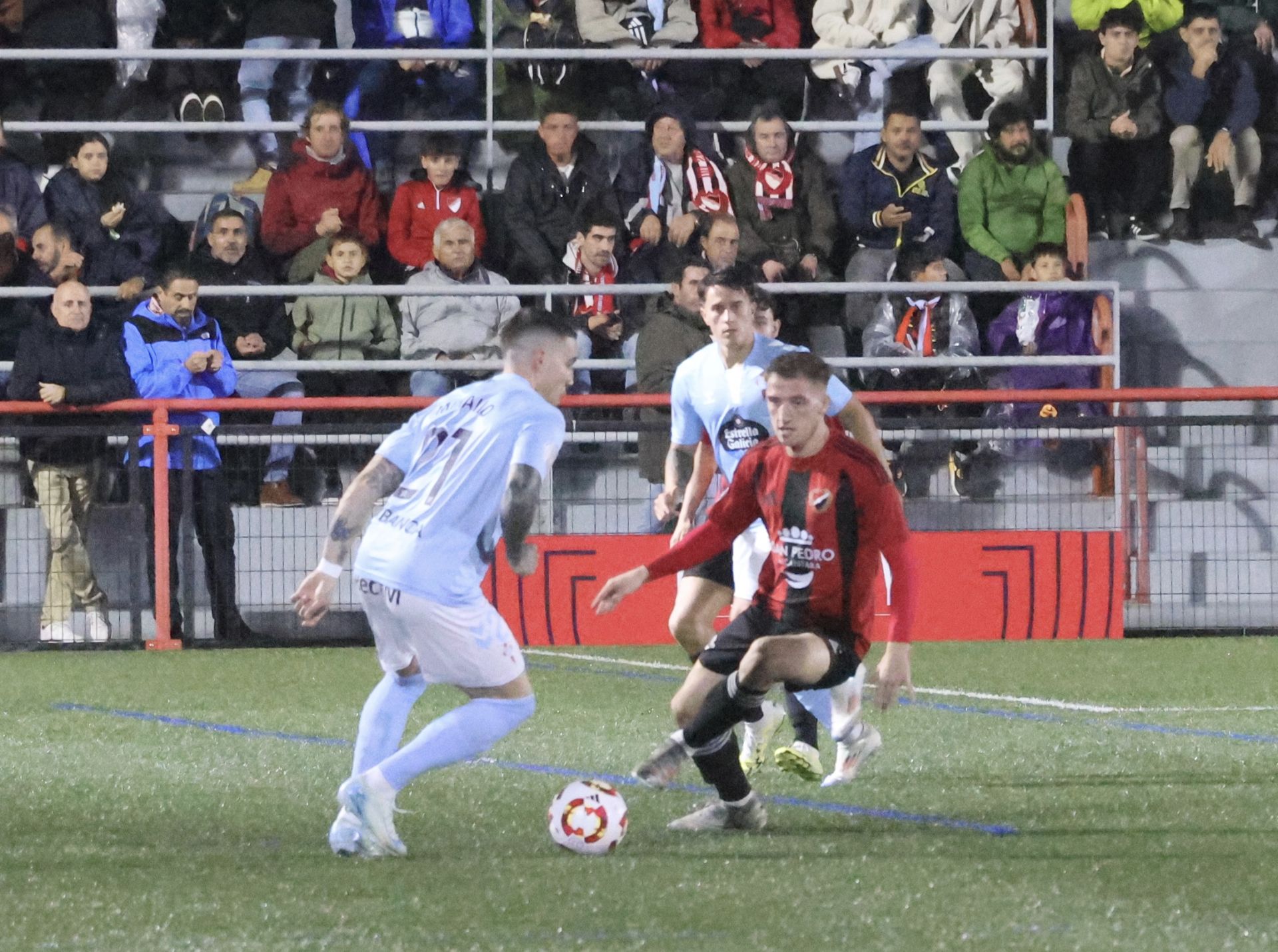 Las mejores imágenes del San Pedro frente al Celta en la Copa del Rey