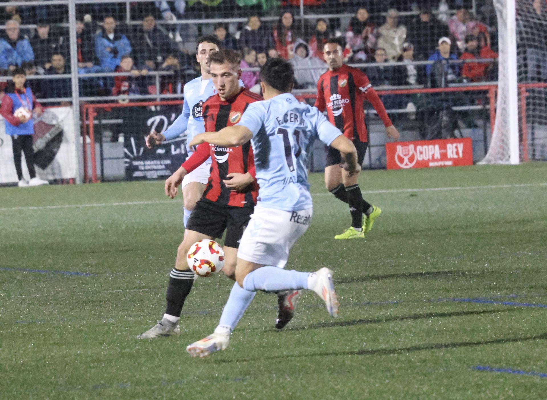 Las mejores imágenes del San Pedro frente al Celta en la Copa del Rey