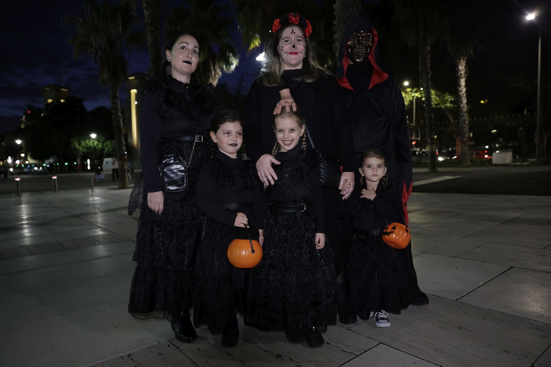 Noche de Halloween en el Centro de Málaga