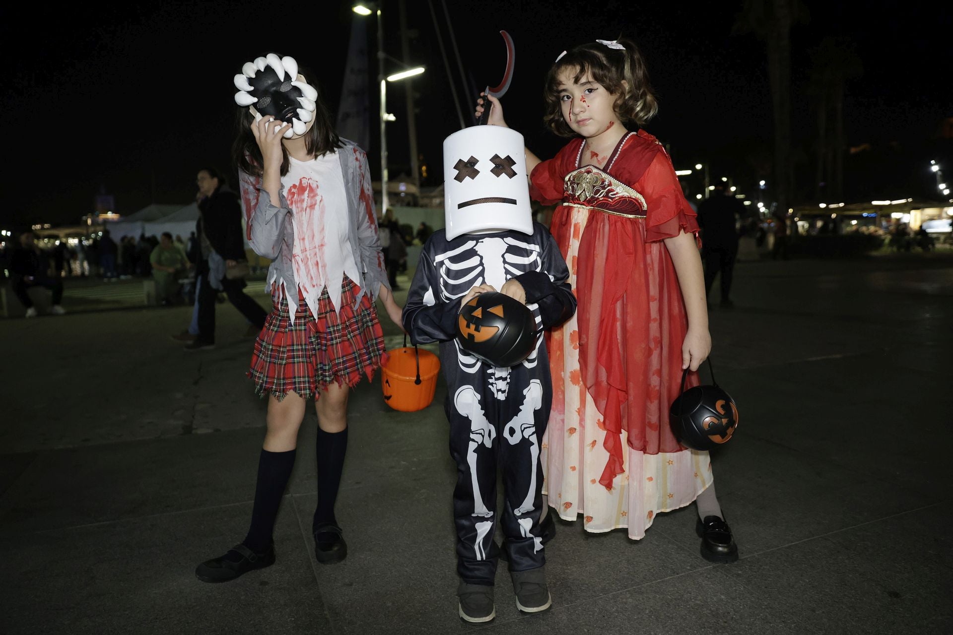 Noche de Halloween en el Centro de Málaga