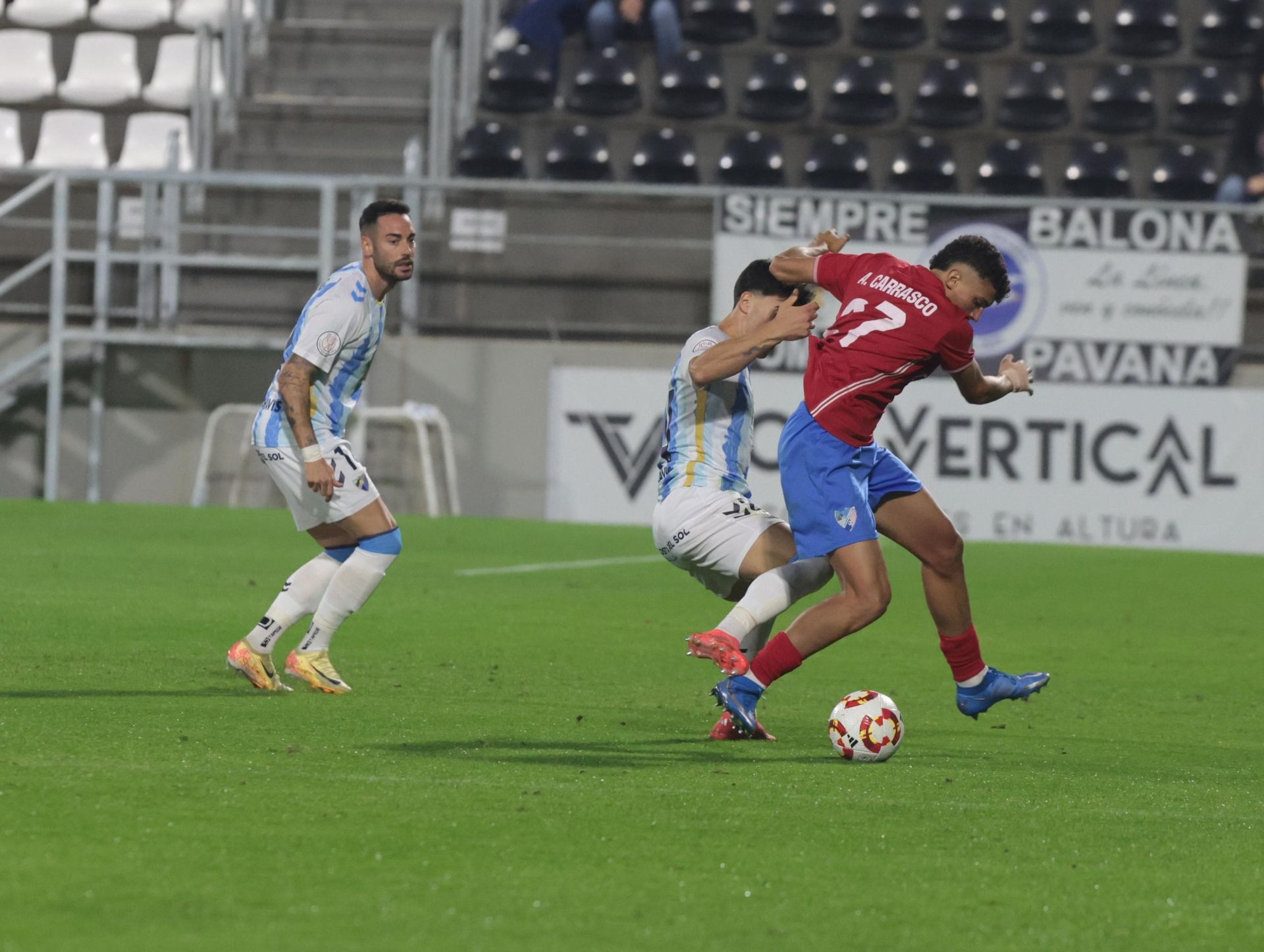 Las mejores imágenes del Estepona-Málaga en Copa del Rey