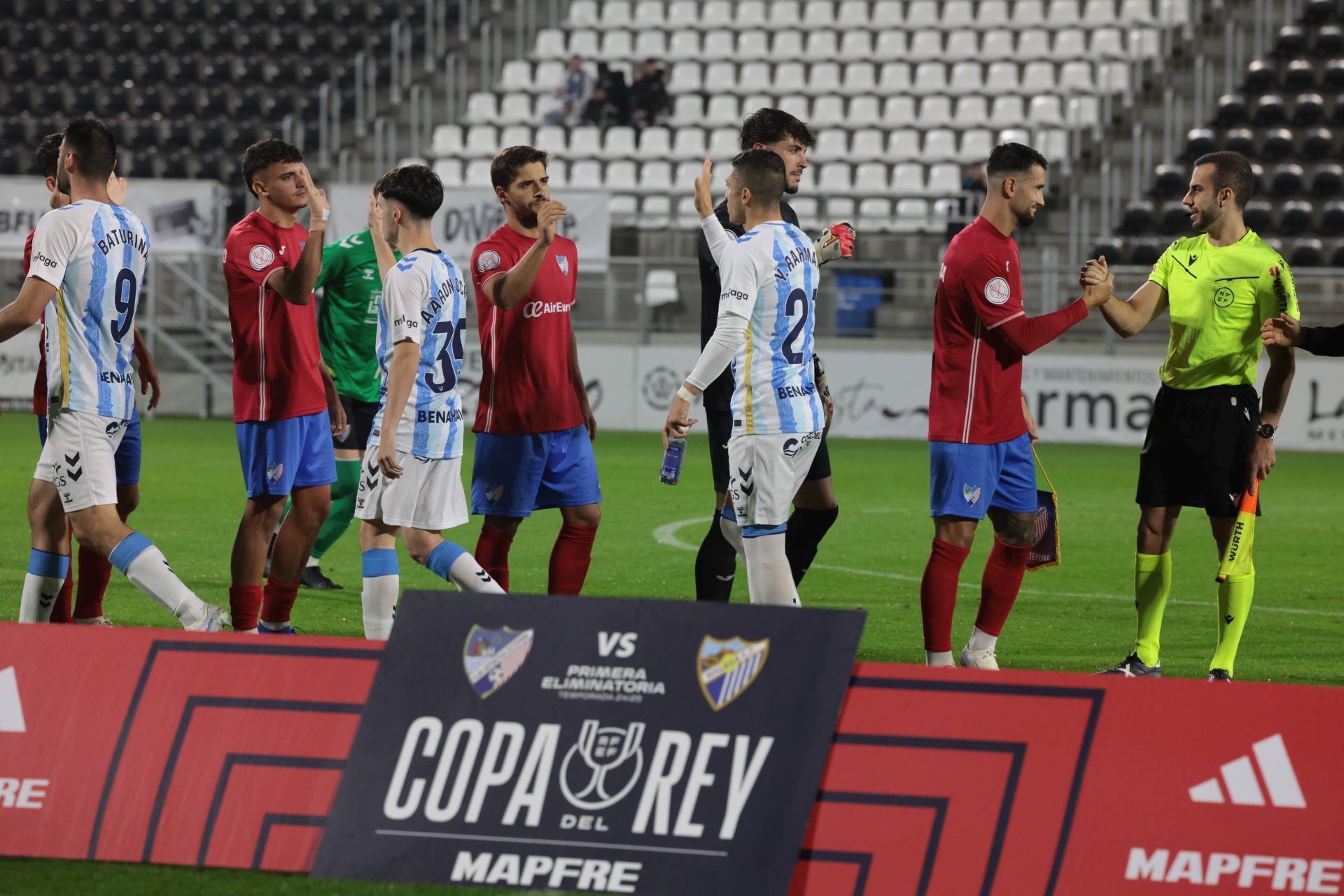 Las mejores imágenes del Estepona-Málaga en Copa del Rey