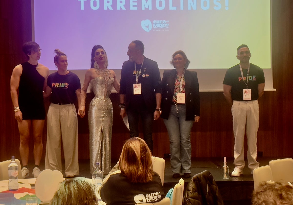 La candidatura de Torremolinos realizó la presentación más completa de todas, aunque no fue suficiente.