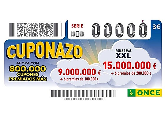 Resultado del sorteo del Cuponazo de la ONCE del viernes, 08 de noviembre de 2024