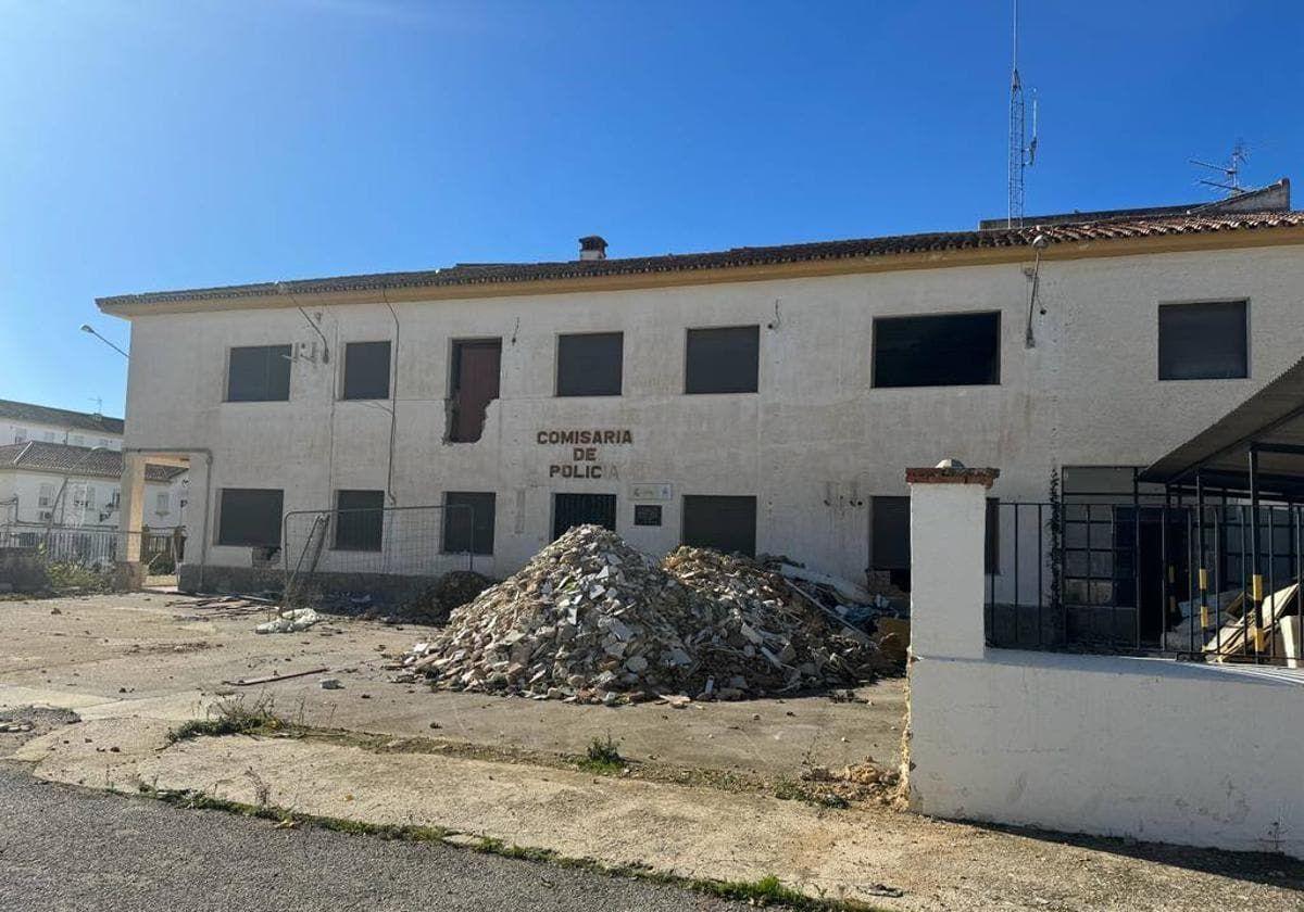 Las obras de la comisaría de Policía Nacional en Ronda, cumplirán dos años paralizadas