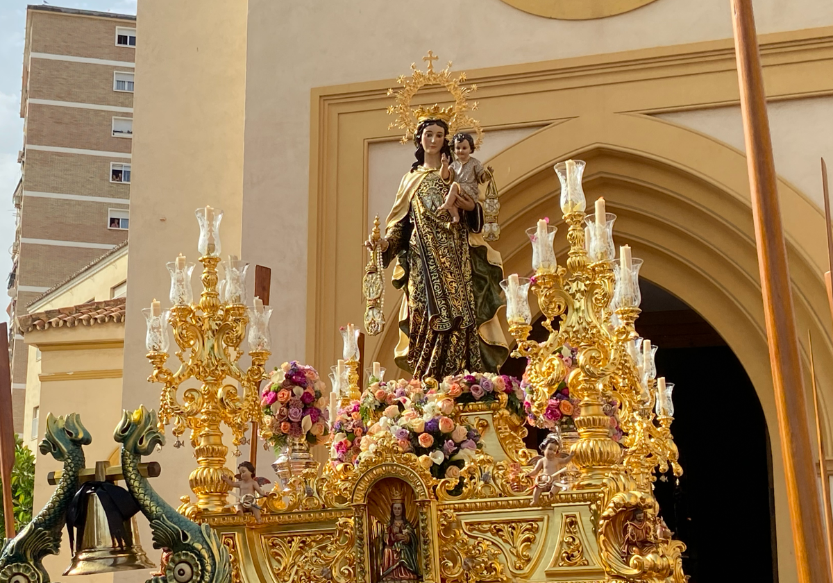 La Virgen del Carmen de Huelin.