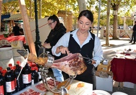 El jamón será el gran protagonista de la jornada dominical en este municipio.