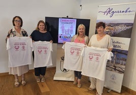 Acto de presentación de la marcha solidaria prevista en Algarrobo.