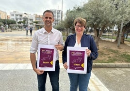 Presentación de la carrera contra la violencia machista en Fuengirola.