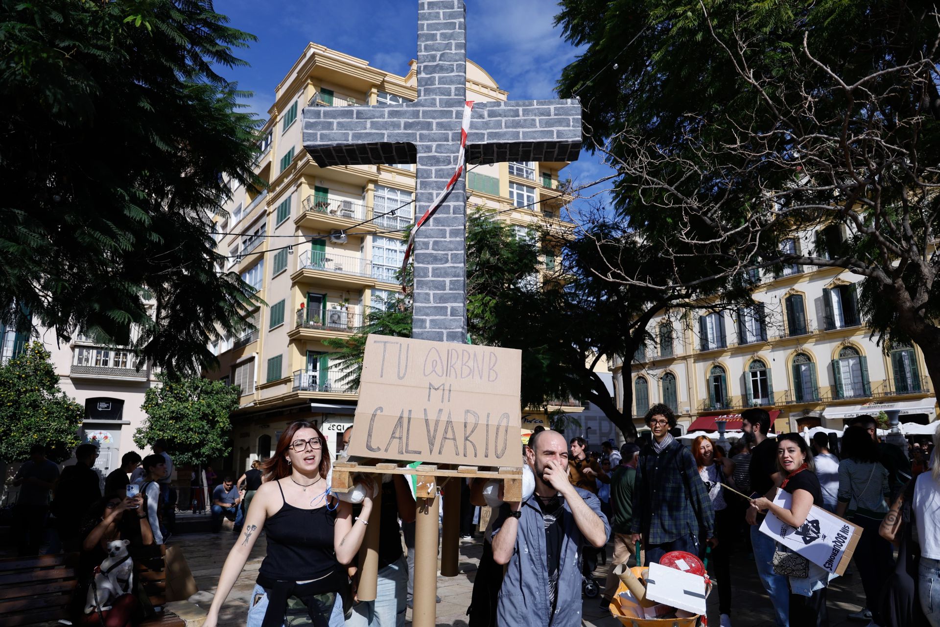 El 9N en Málaga, en imágenes