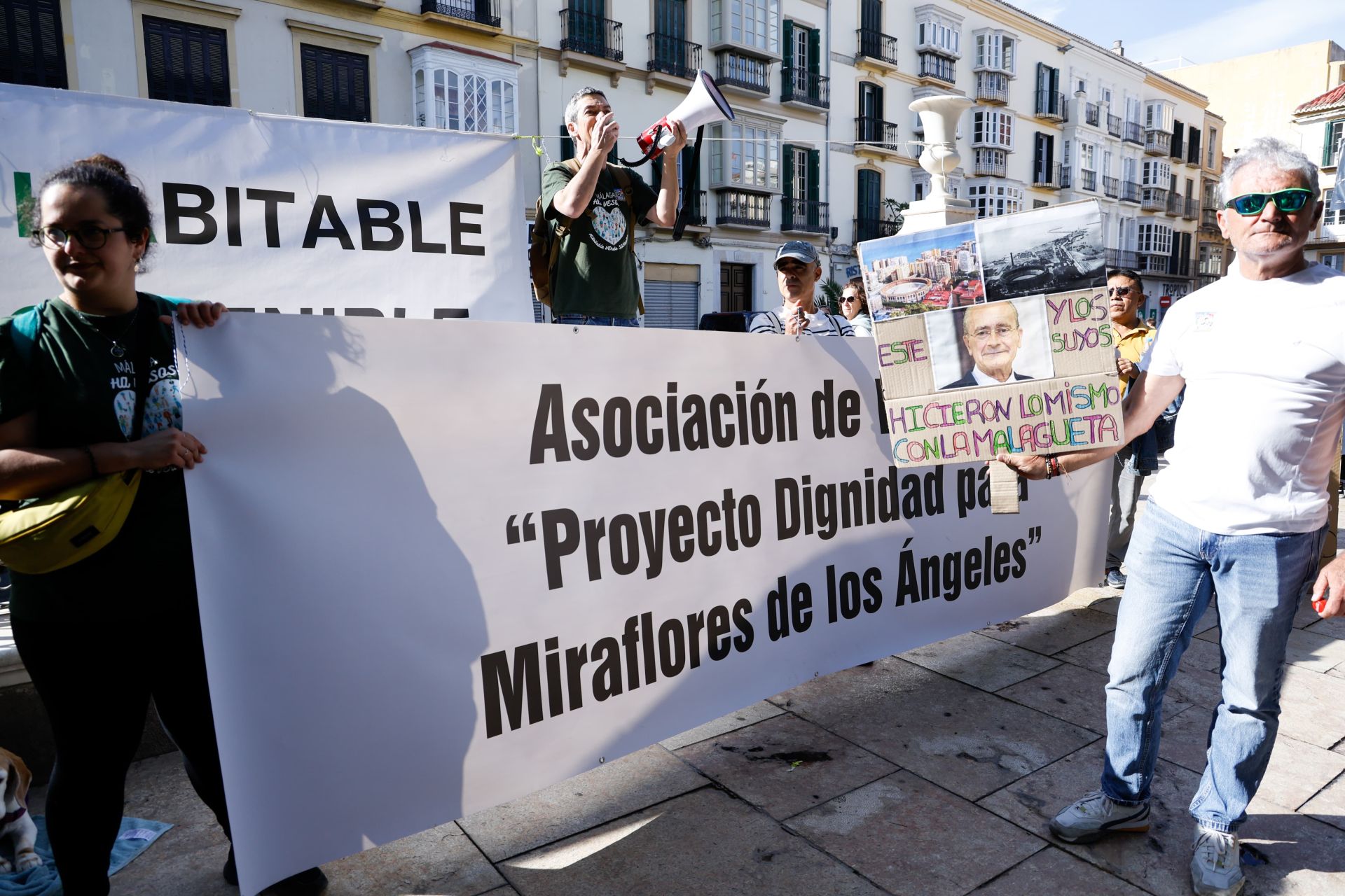 El 9N en Málaga, en imágenes