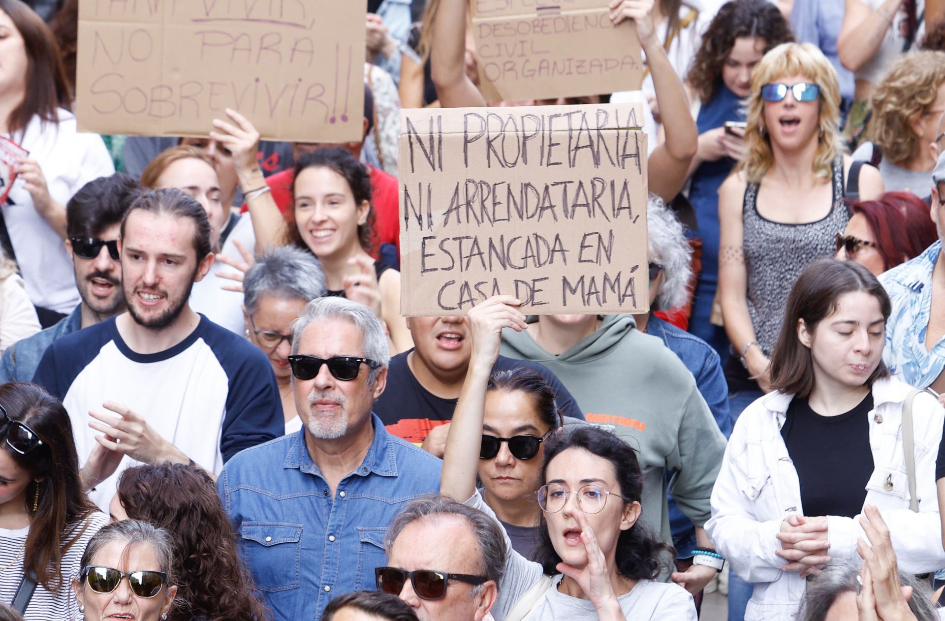 El 9N en Málaga, en imágenes