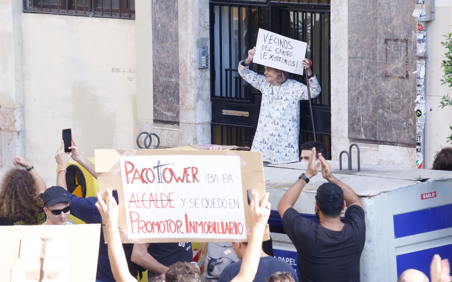 El 9N en Málaga, en imágenes