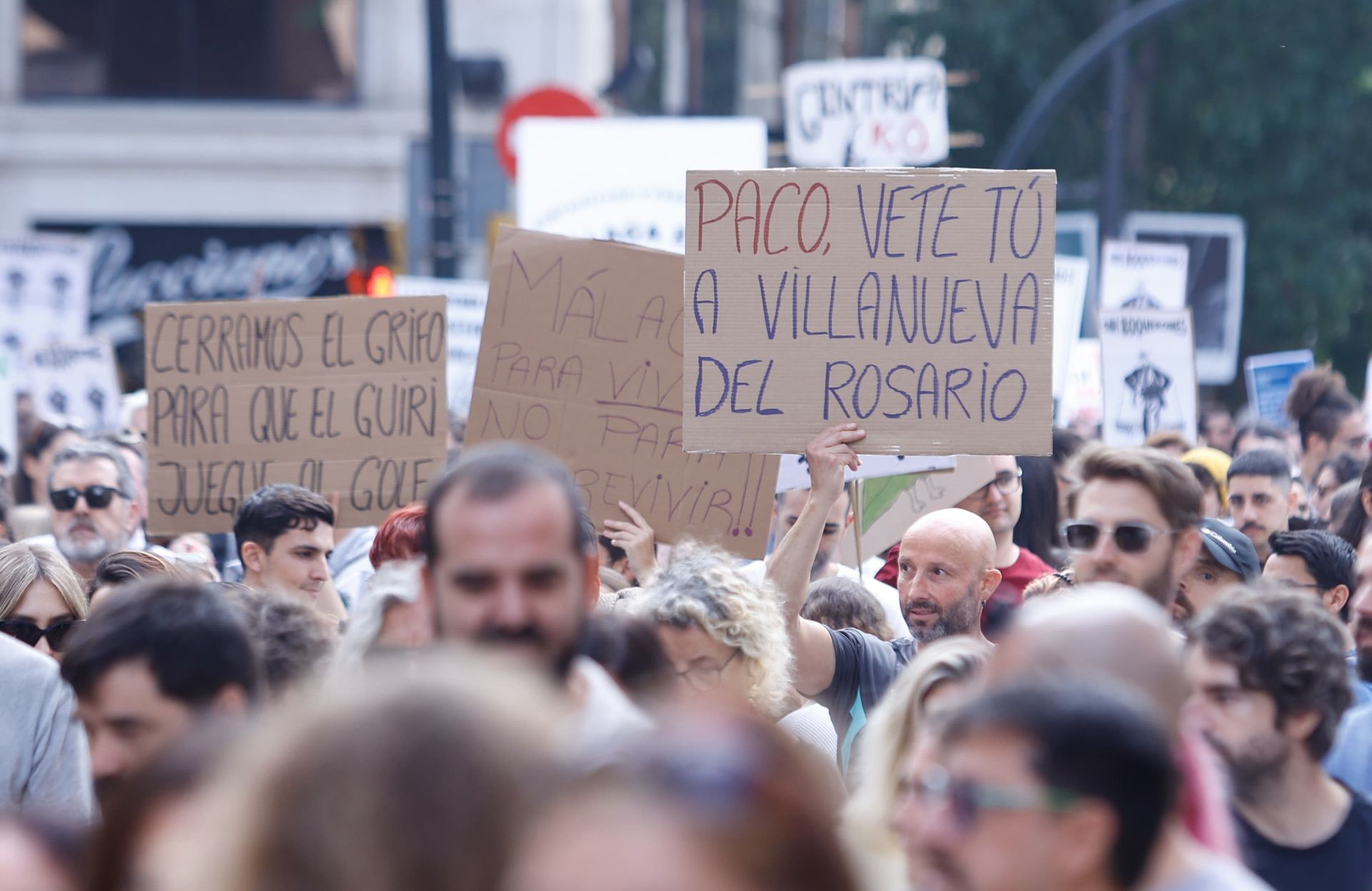 El 9N en Málaga, en imágenes