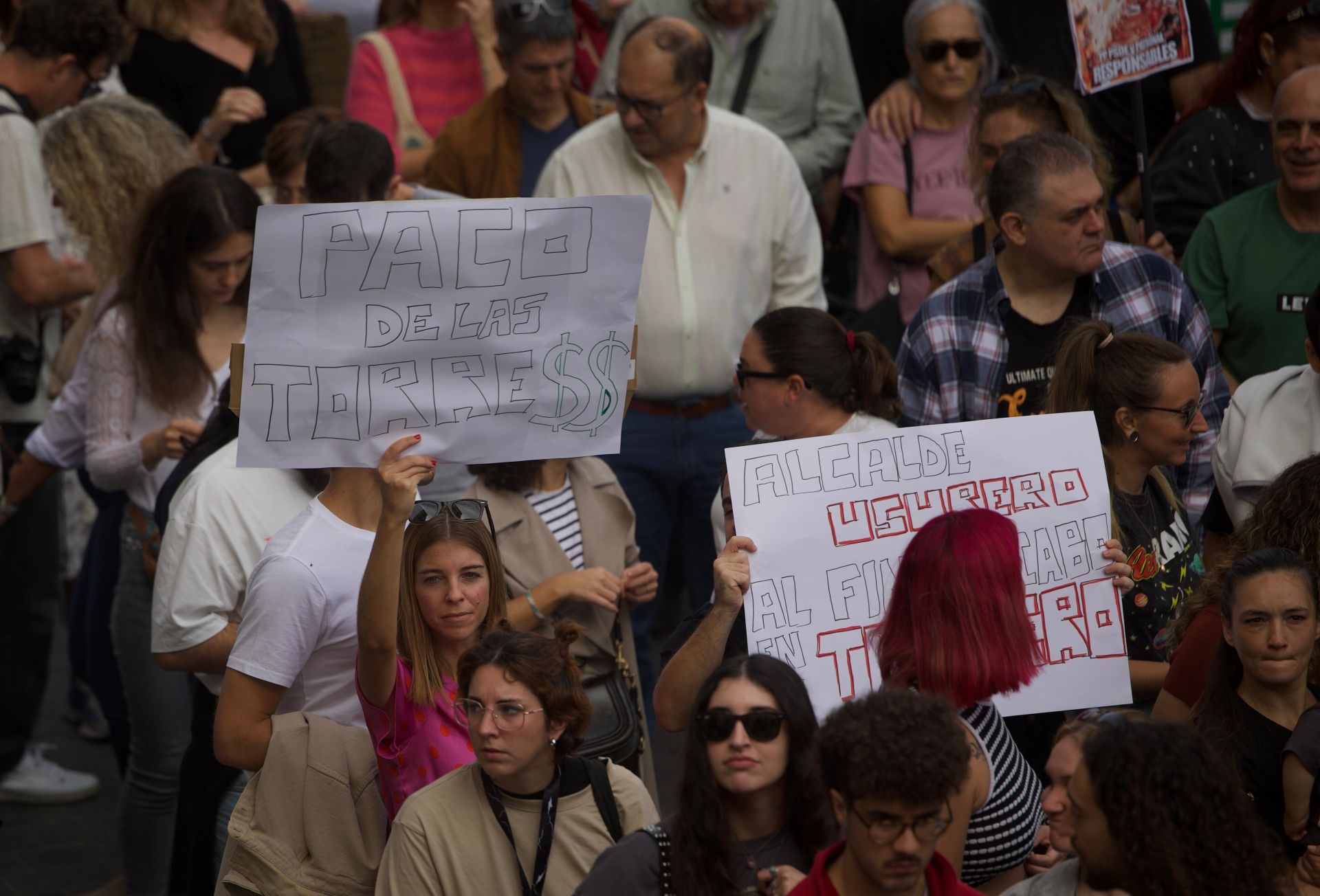 El 9N en Málaga, en imágenes