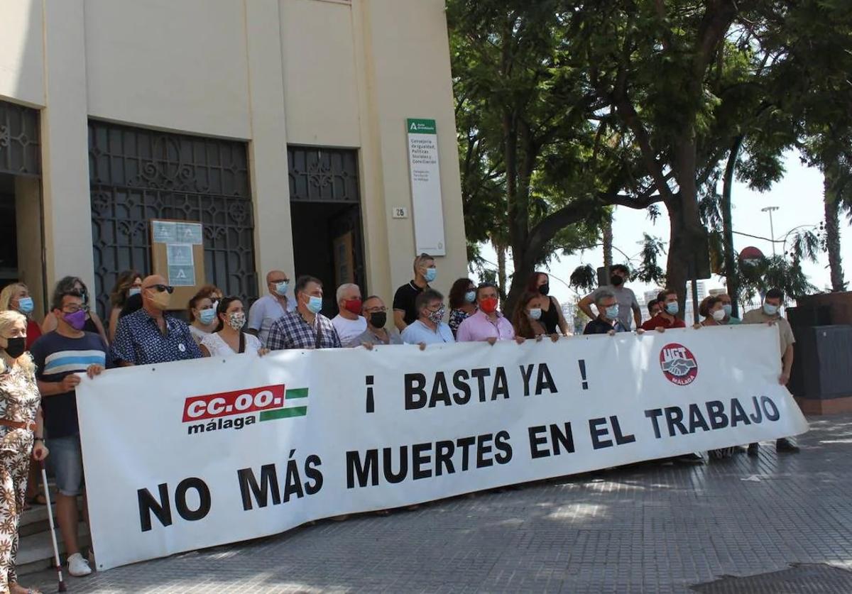 Andalucía suma 88 muertes en accidente laboral hasta agosto