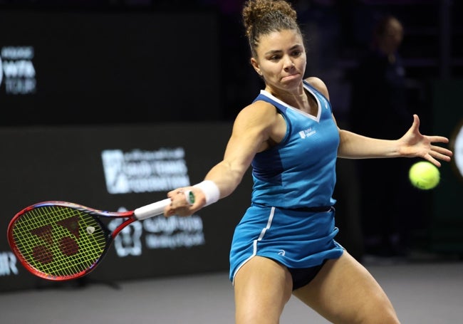 La italiana Jasmine Paolini, en las WTA Finals.