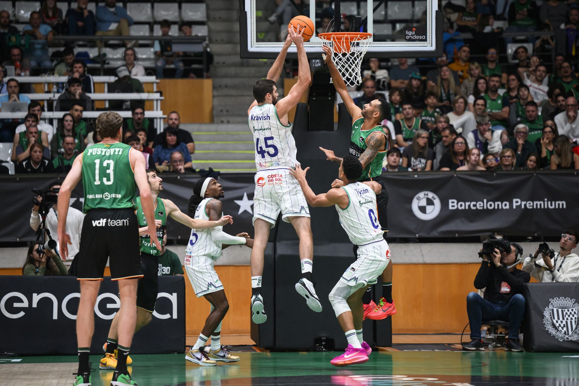 El Juventut Badalona - Unicaja, en imágenes