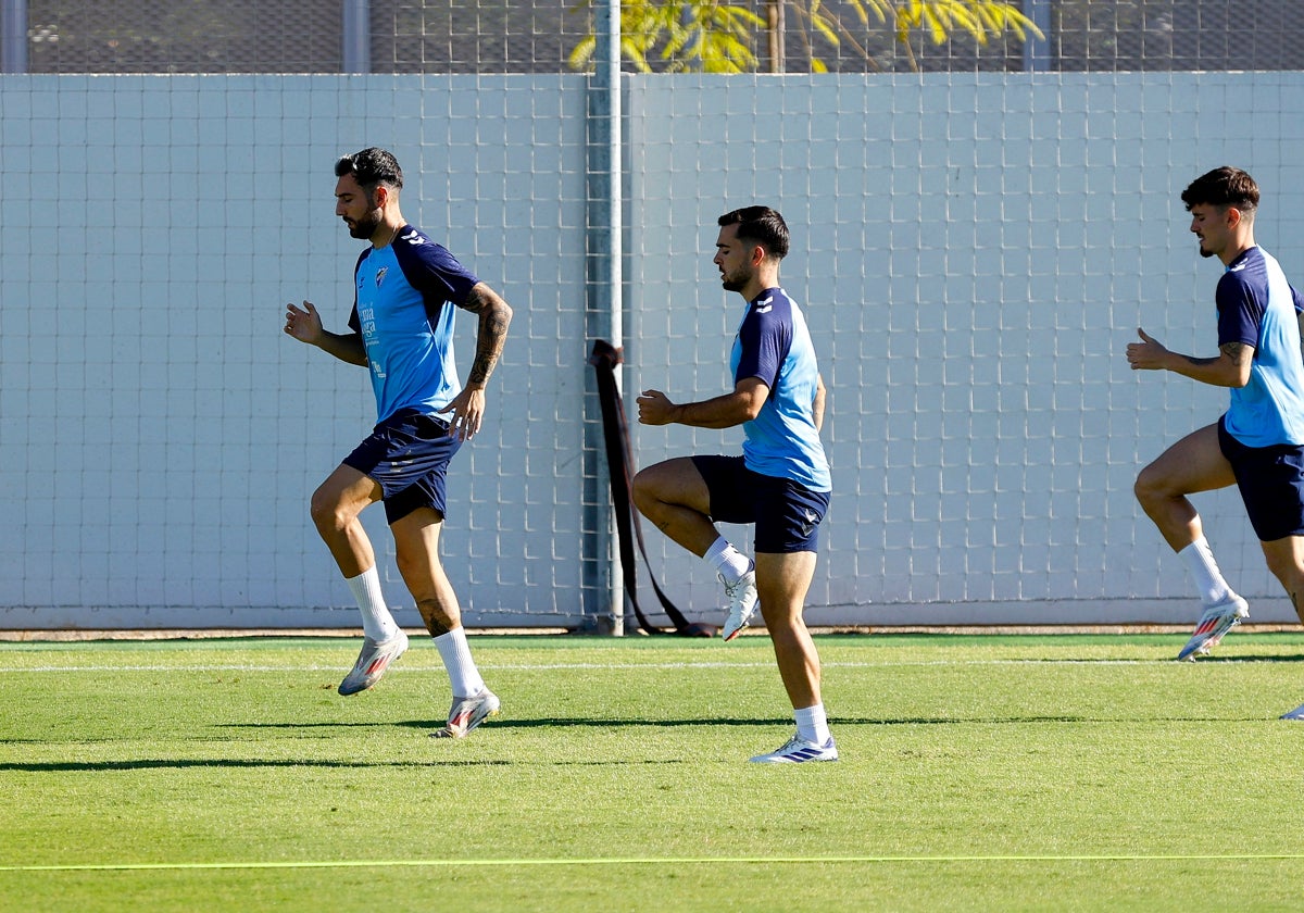 Ramón regresa a los entrenamientos del Málaga