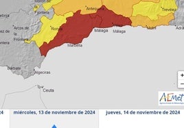 Las lluvias serán muy intensas durante toda la jornada de este miércoles.