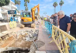 Destrozos en La Carihuela, a consecuencia de la DANA de finales de octubre.