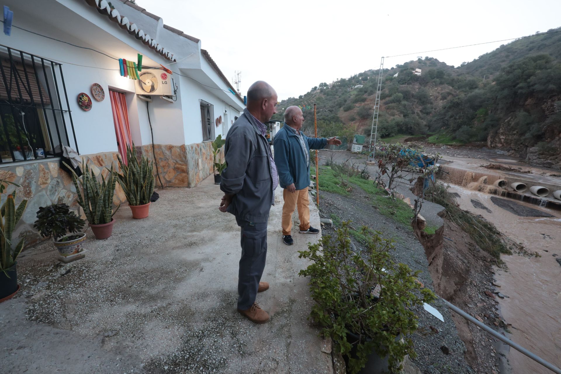 Efectos de la DANA en Almogía