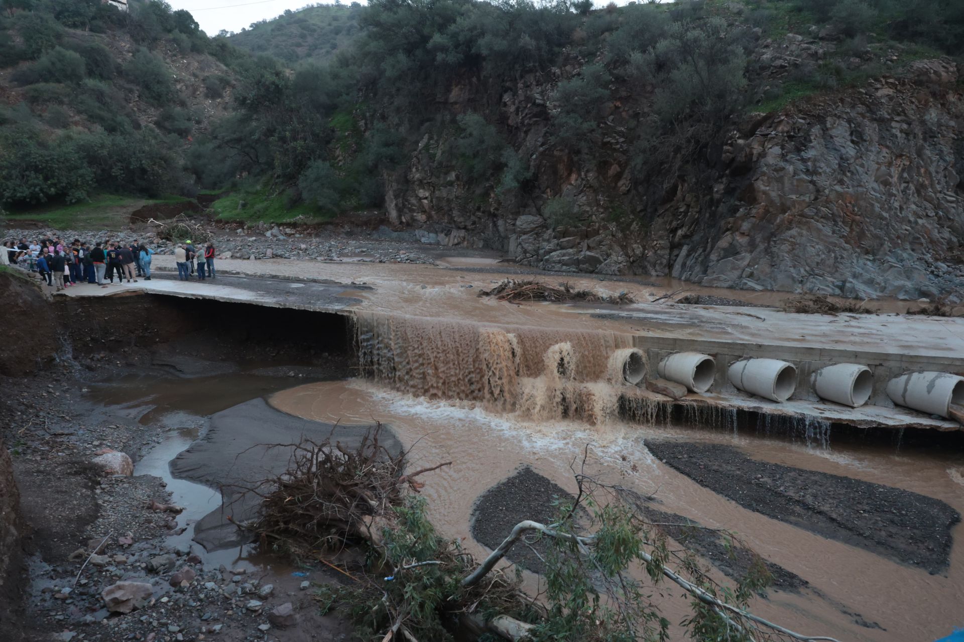 Efectos de la DANA en Almogía