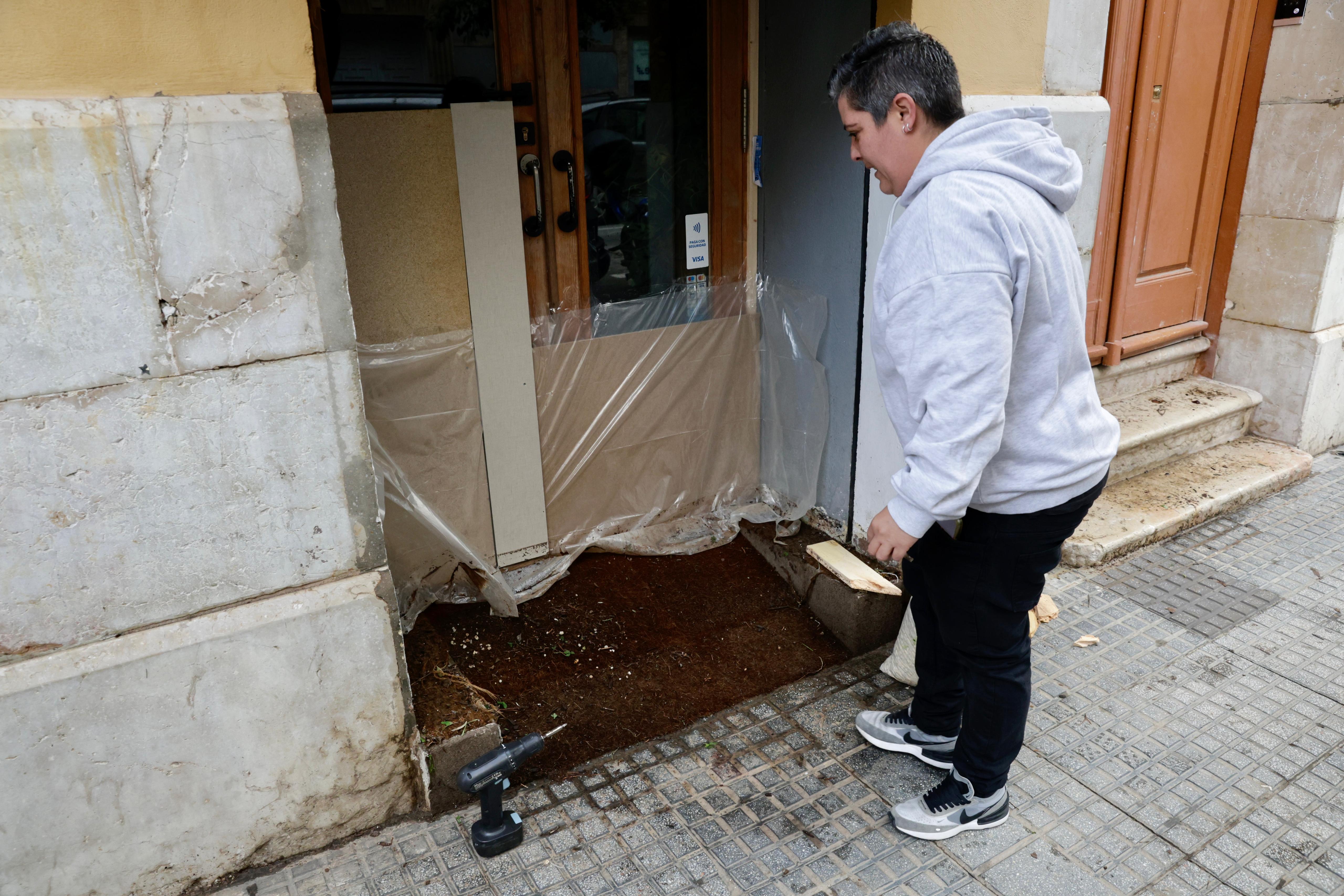 Así amanece el Centro de Málaga y sus comercios tras las inundaciones