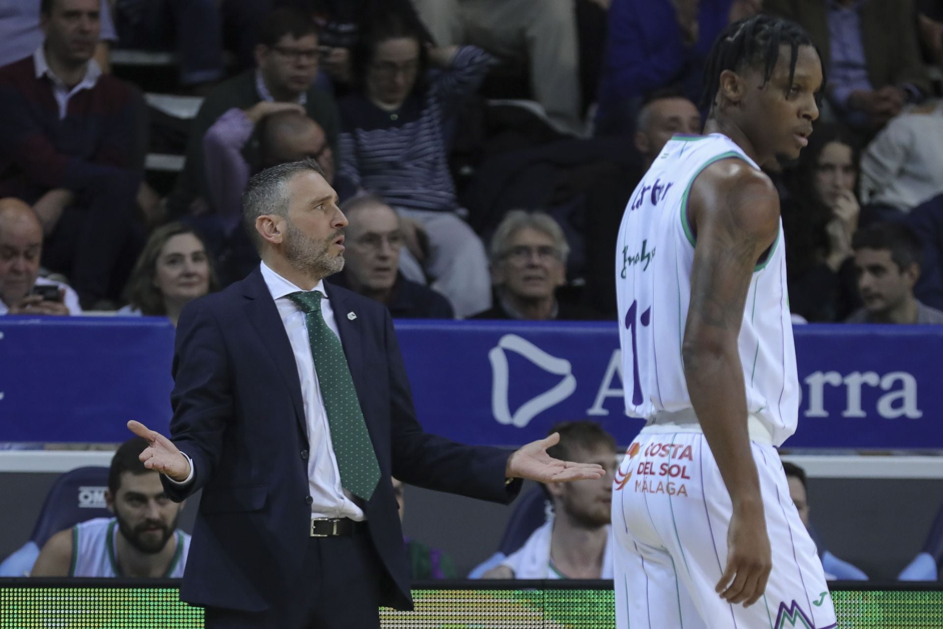 El Andorra-Unicaja, en imágenes
