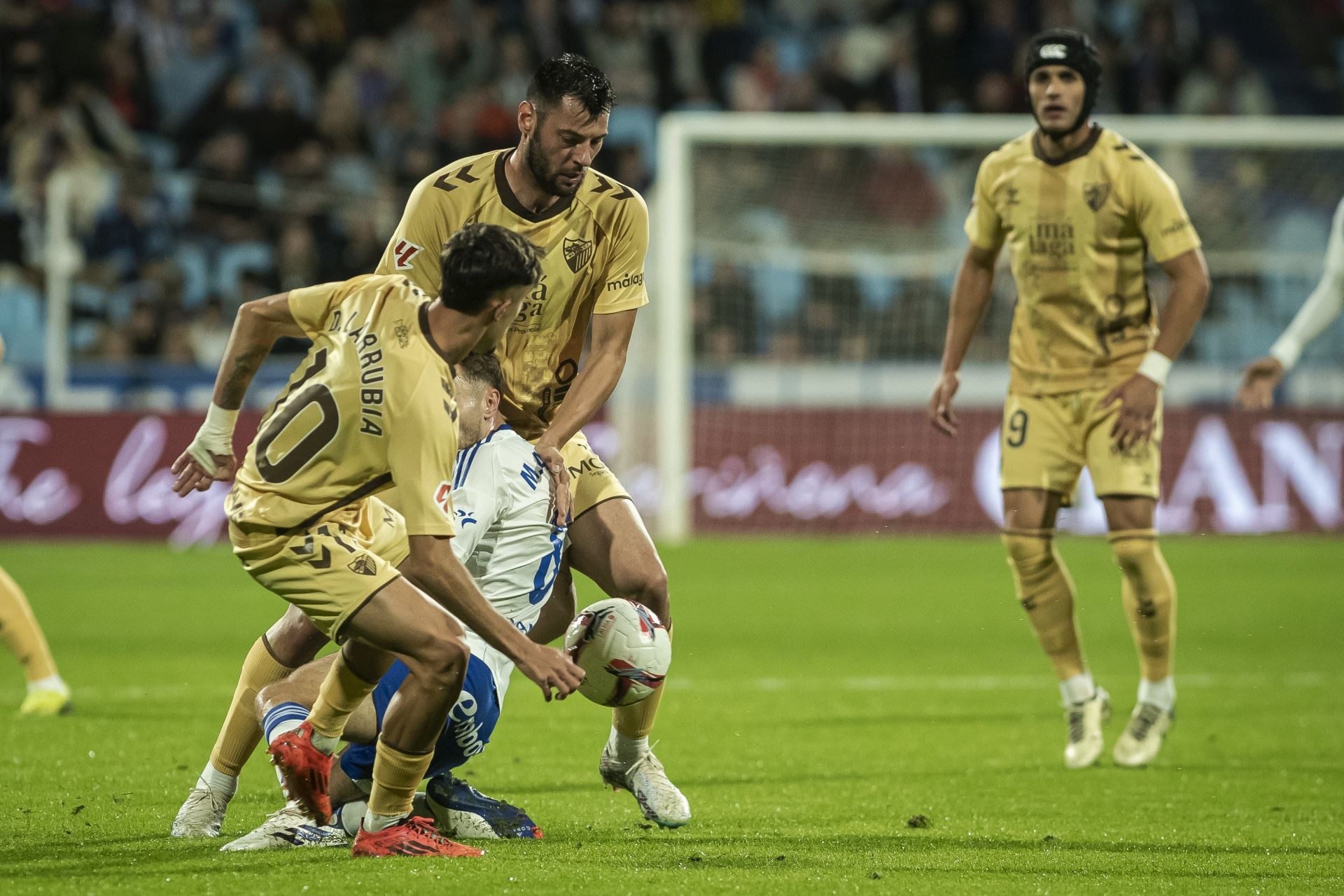 El Zaragoza-Málaga, en imágenes