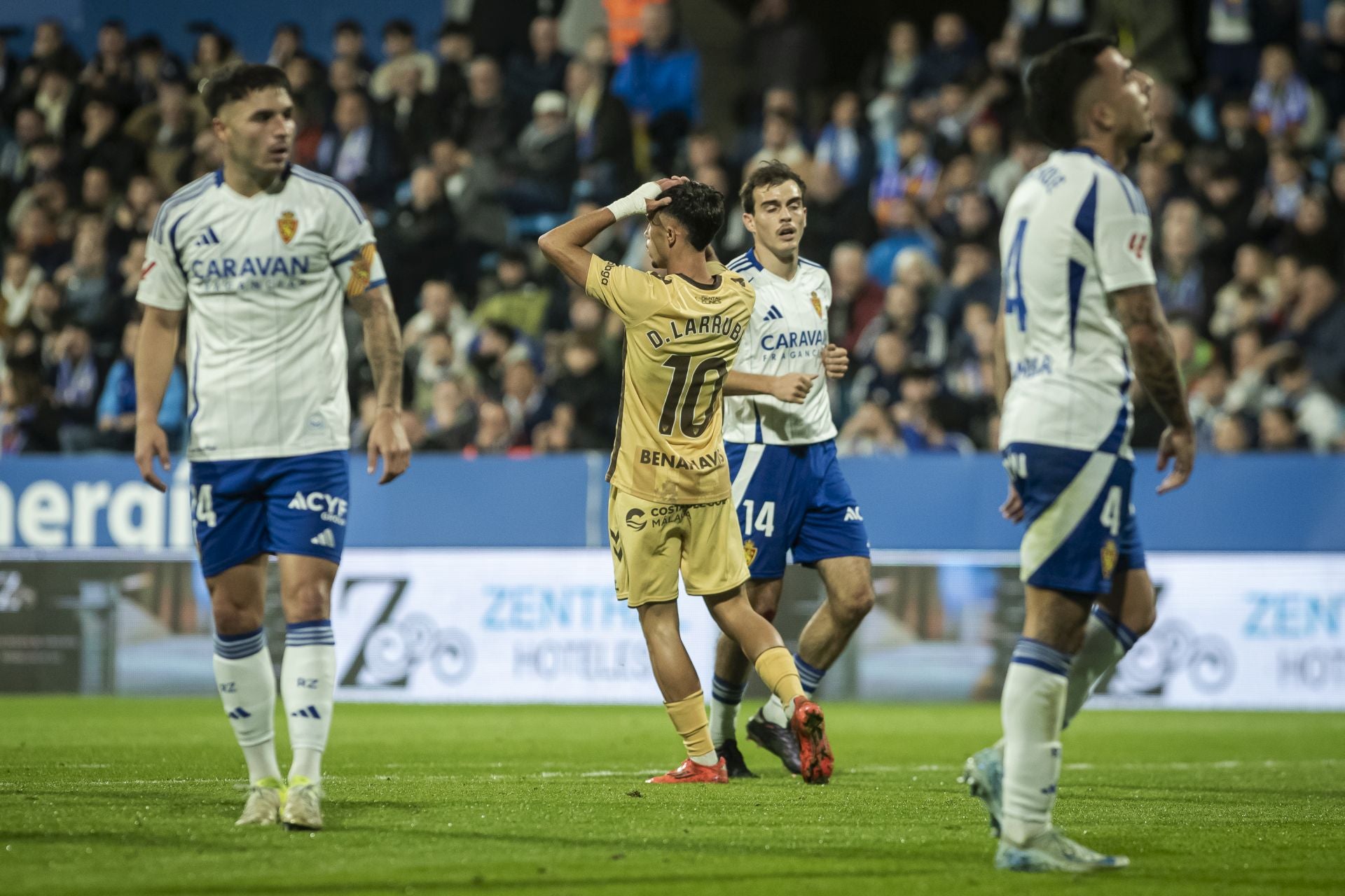 El Zaragoza-Málaga, en imágenes