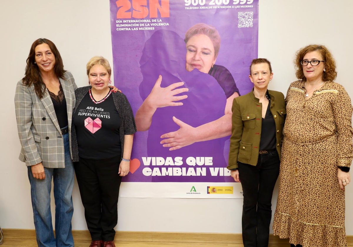 La consejera de Inclusión Social, Loles López, en la presentación de la campaña.