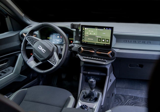 Interior Dacia Duster 2024.