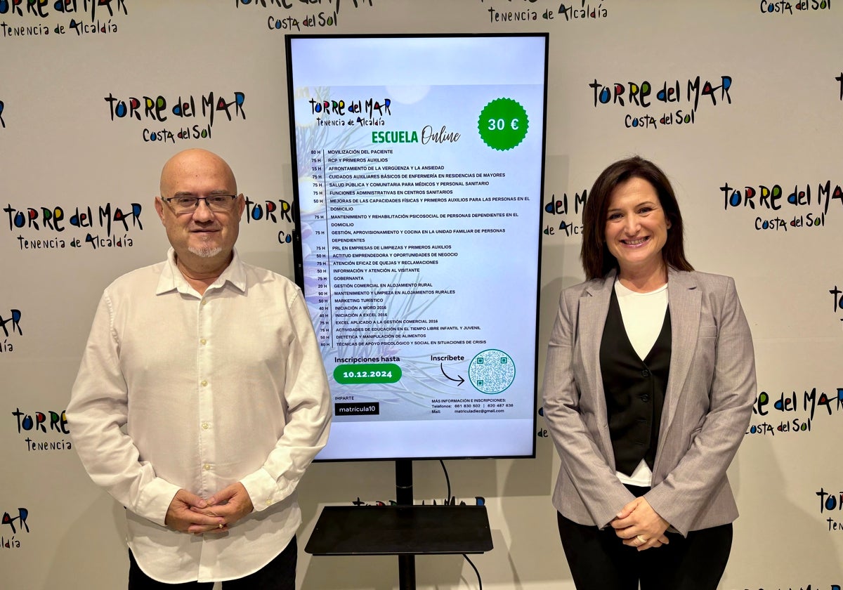 Vélez-Málaga oferta ocho cursos de formación 'on-line'