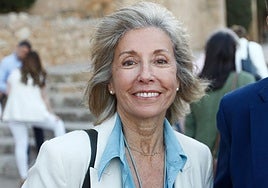 La nueva concejal en la presentación de la lista en abril de 2023.