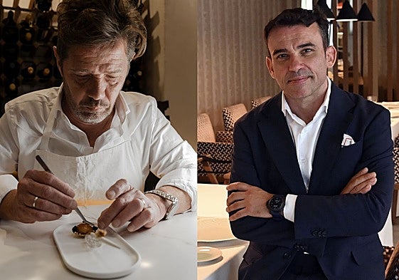 Emi Schobert (Blossom) y Marcos Granda (Skina).