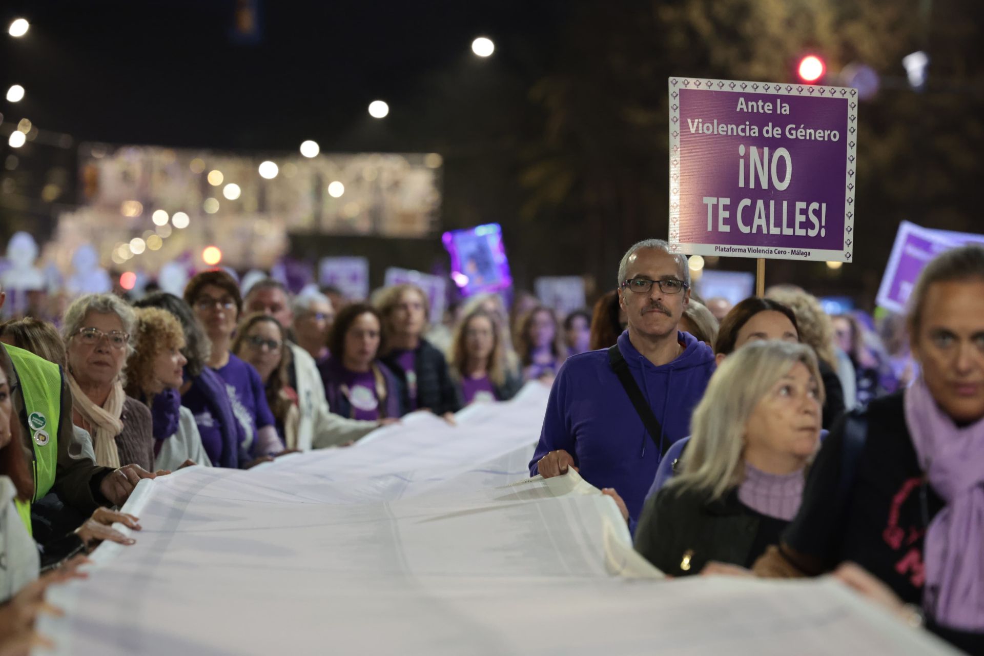 Así ha sido el 25N en Málaga